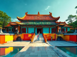 蛋仔派对填色画黑白可打印手抄报